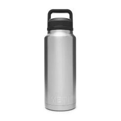 Yeti Rambler 36 Oz Bottle With Chug Cap -Hiking Camping Store 191416 Chug Inline Campaign Dealer Images Rambler 36oz Bottle Chug Cap Stainless Front 2400x2400 1