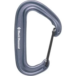 Black Diamond MiniWire Carabiner 15 Black Diamond MiniWire Carabiner -Hiking Camping Store 210235 1003 MINIWIRE CARABINER GRAY 01