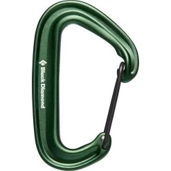 Black Diamond MiniWire Carabiner 16 Black Diamond MiniWire Carabiner -Hiking Camping Store 210235 3005 MINIWIRE CARABINER GREEN 01