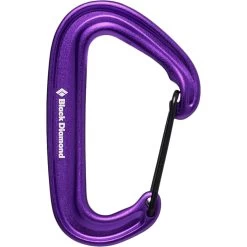 Black Diamond MiniWire Carabiner 20 Black Diamond MiniWire Carabiner -Hiking Camping Store 210235 5000 MINIWIRE CARABINER PURPLE 01