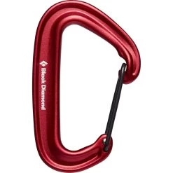 Black Diamond MiniWire Carabiner 21 Black Diamond MiniWire Carabiner -Hiking Camping Store 210235 6009 MINIWIRE CARABINER RED 01