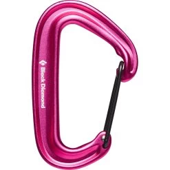 Black Diamond MiniWire Carabiner 22 Black Diamond MiniWire Carabiner -Hiking Camping Store 210235 6015 MINIWIRE CARABINER ULTRA PINK 01