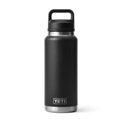 Yeti Rambler 36 Oz Bottle With Chug Cap -Hiking Camping Store Drinkware BottleChug 36oz Black Studio PrimaryB 1