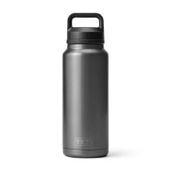 Yeti Rambler 36 Oz Bottle With Chug Cap -Hiking Camping Store Drinkware BottleChug 36oz Graphite Studio PrimaryB