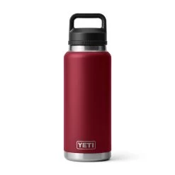 Yeti Rambler 36 Oz Bottle With Chug Cap -Hiking Camping Store Drinkware BottleChug 36oz HarvestRed Studio PrimaryB