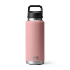Yeti Rambler 36 Oz Bottle With Chug Cap -Hiking Camping Store Drinkware BottleChug 36oz SandstonePink Studio PrimaryB