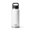Yeti Rambler 36 Oz Bottle With Chug Cap 2 Yeti Rambler 36 Oz Bottle With Chug Cap -Hiking Camping Store Drinkware BottleChug 36oz White Studio PrimaryA 1