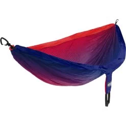 DoubleNest Print Hammock -Hiking Camping Store ENO DoubleNest Print Fade SapphireRed
