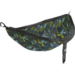 DoubleNest Print Hammock -Hiking Camping Store ENO DoubleNest Print Tribal Charcoal