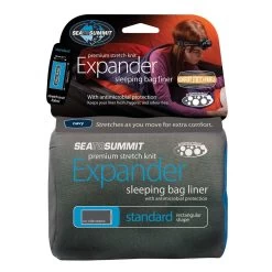 Sea To Summit Expander Travel Liner - Standard Rectangular -Hiking Camping Store Expander Travel Liner Standard Rectangular 121 Navy Blue