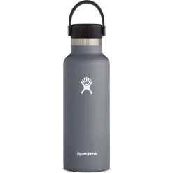 Hydro Flask 18 Oz Standard Mouth Water Bottle 6 Hydro Flask 18 Oz Standard Mouth Water Bottle -Hiking Camping Store Hydro Flask 18 oz Standard Mouth Stone c44124cf 2847 45af ba4b ff3288101821