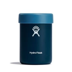 Hydro Flask 12 Oz Cooler Cup -Hiking Camping Store K12464 Indigo StraightOn1