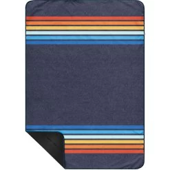 Rumpl Stash Mat -Hiking Camping Store TNSM CRR O COAST RETRO RAYS EVERYWHERE MAT FLATLAY