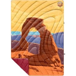 Rumpl Original Puffy Blanket - Printed 1-Person -Hiking Camping Store TPPB ARC 1 1