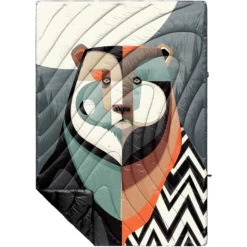 Rumpl Original Puffy Blanket - Printed 1-Person -Hiking Camping Store TPPB EA2 1 1