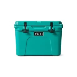 Yeti Tundra 35 Hard Cooler -Hiking Camping Store Tundra 35 Aquifer Blue Front 3354 B