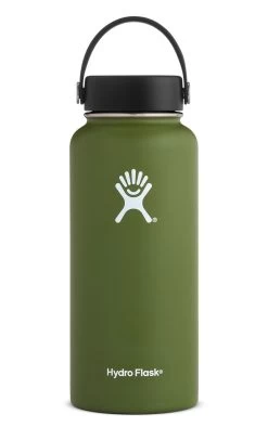 Hydro Flask 32 Oz Wide Mouth Water Bottle 39 Hydro Flask 32 Oz Wide Mouth Water Bottle -Hiking Camping Store olive32