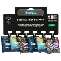 Rumpl Beer Blanket -Hiking Camping Store rumpl beer blanket six pack beer blanket six pack multicolor tsbb
