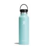 Hydro Flask 21 Oz Standard Mouth Water Bottle -Hiking Camping Store s21sx441 dew straighton