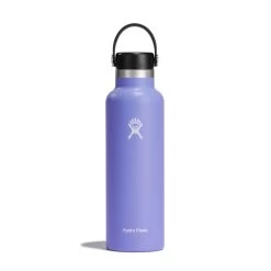 Hydro Flask 21 Oz Standard Mouth Water Bottle -Hiking Camping Store s21sx474 lupine straighton