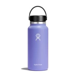 Hydro Flask 32 Oz Wide Mouth Water Bottle 25 Hydro Flask 32 Oz Wide Mouth Water Bottle -Hiking Camping Store w32bts474 lupine straighton